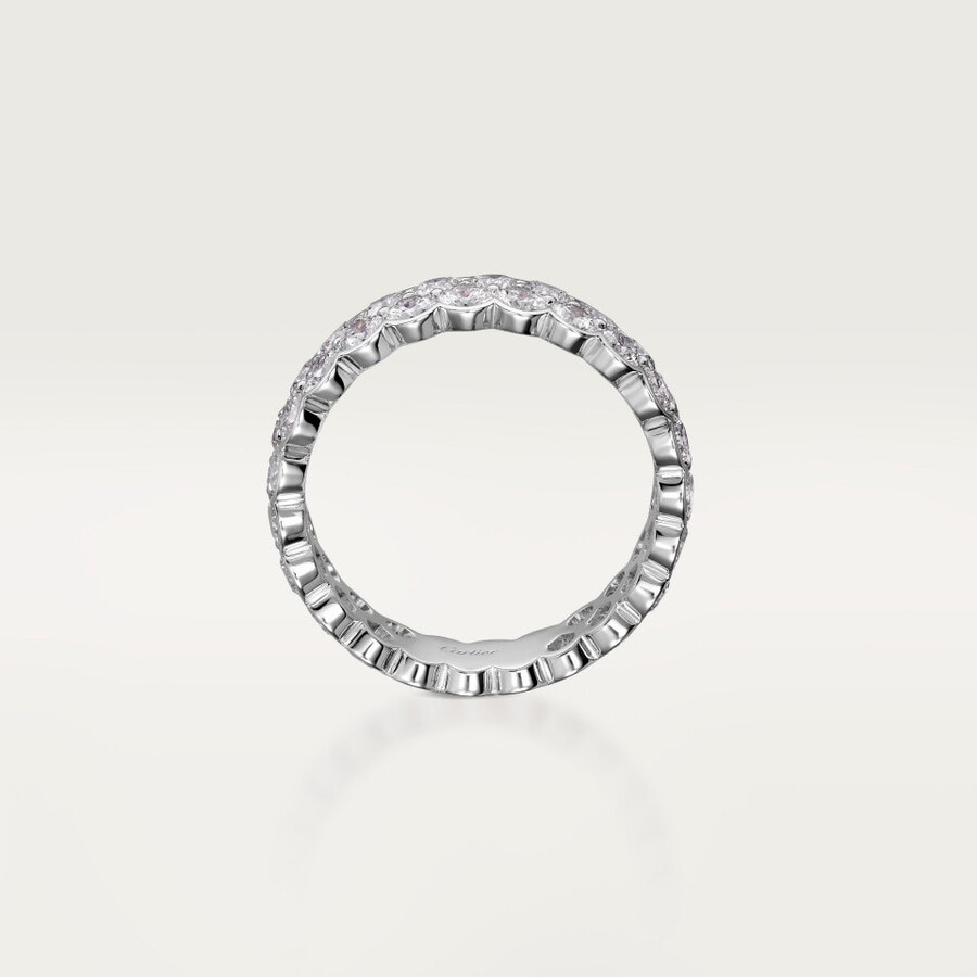 ehering von broderie de cartier zweireihig diamanten