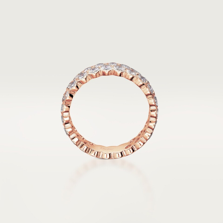 ehering von broderie de cartier zweireihig diamanten