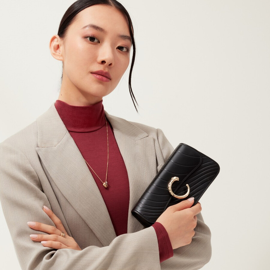 mini-modell kettentasche panthère c de cartier