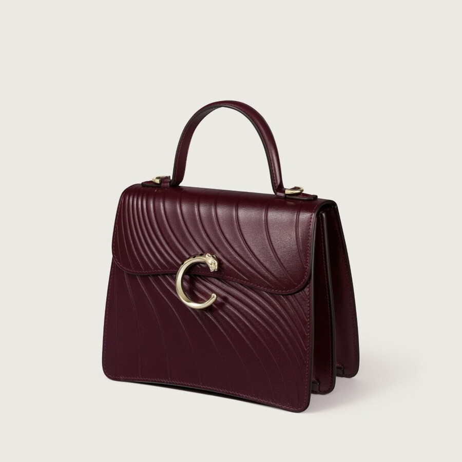 kleine modell-henkeltasche panthère c de cartier