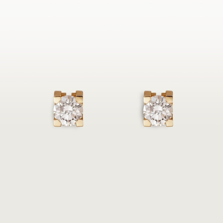 c de cartier ohrstecker 2 brillanten