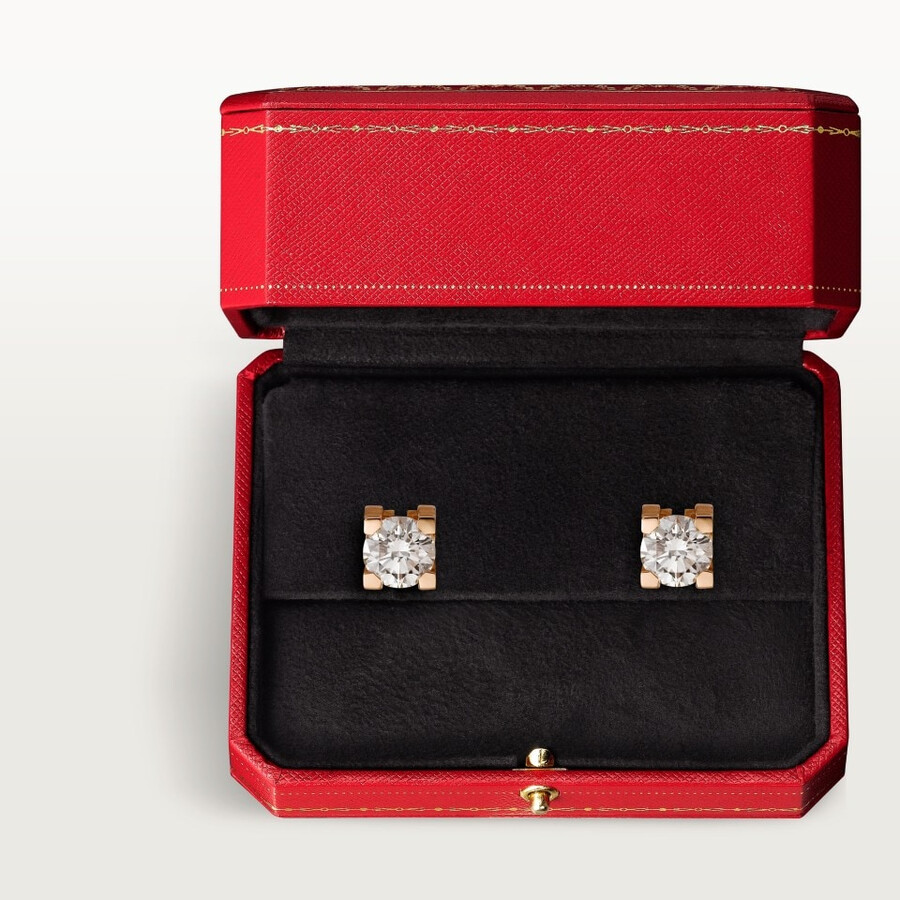 c de cartier ohrstecker 2 brillanten