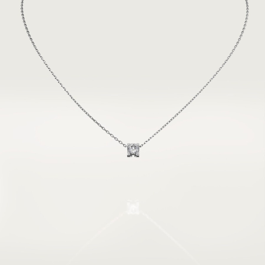 c de cartier-anhänger diamant im brillantschliff
