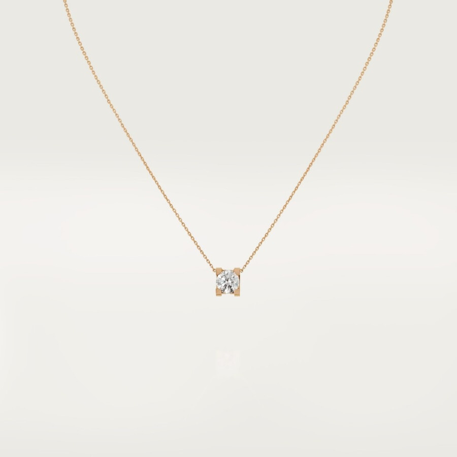 c de cartier-anhänger diamant im brillantschliff