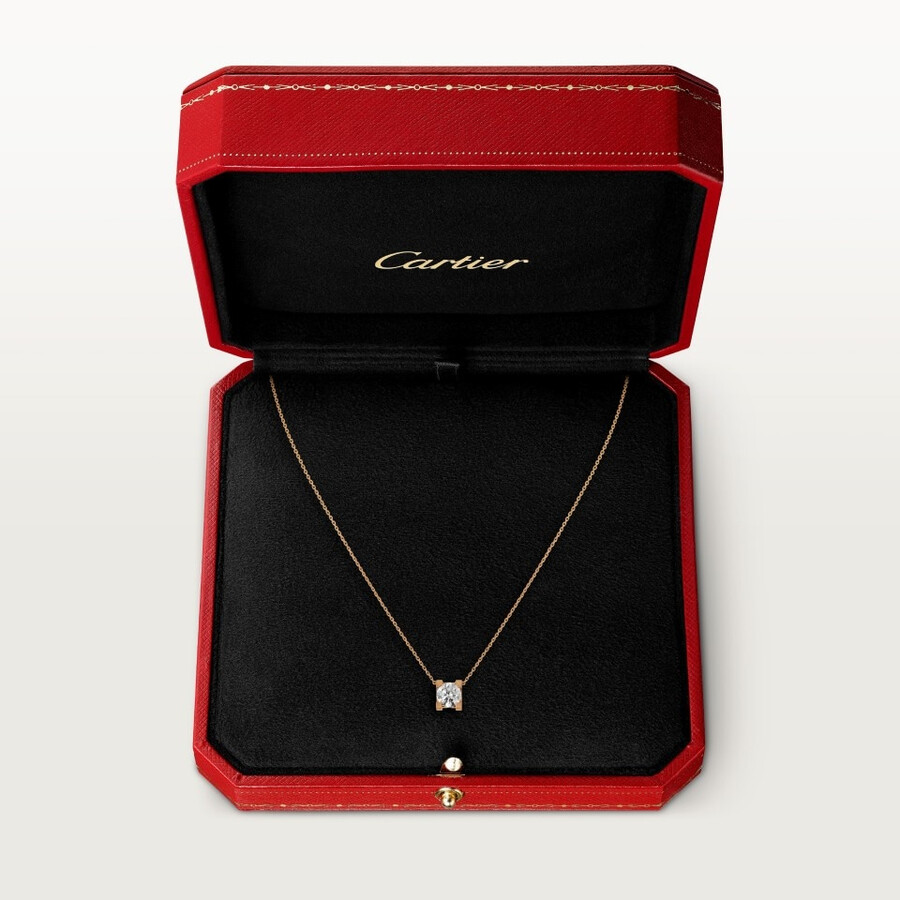 c de cartier-anhänger diamant im brillantschliff