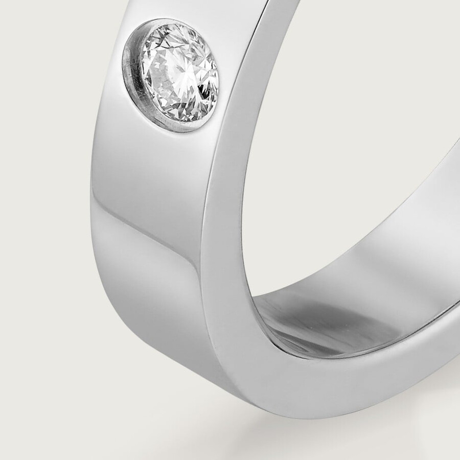 c de cartier ehering 3 mm breit 1 diamant
