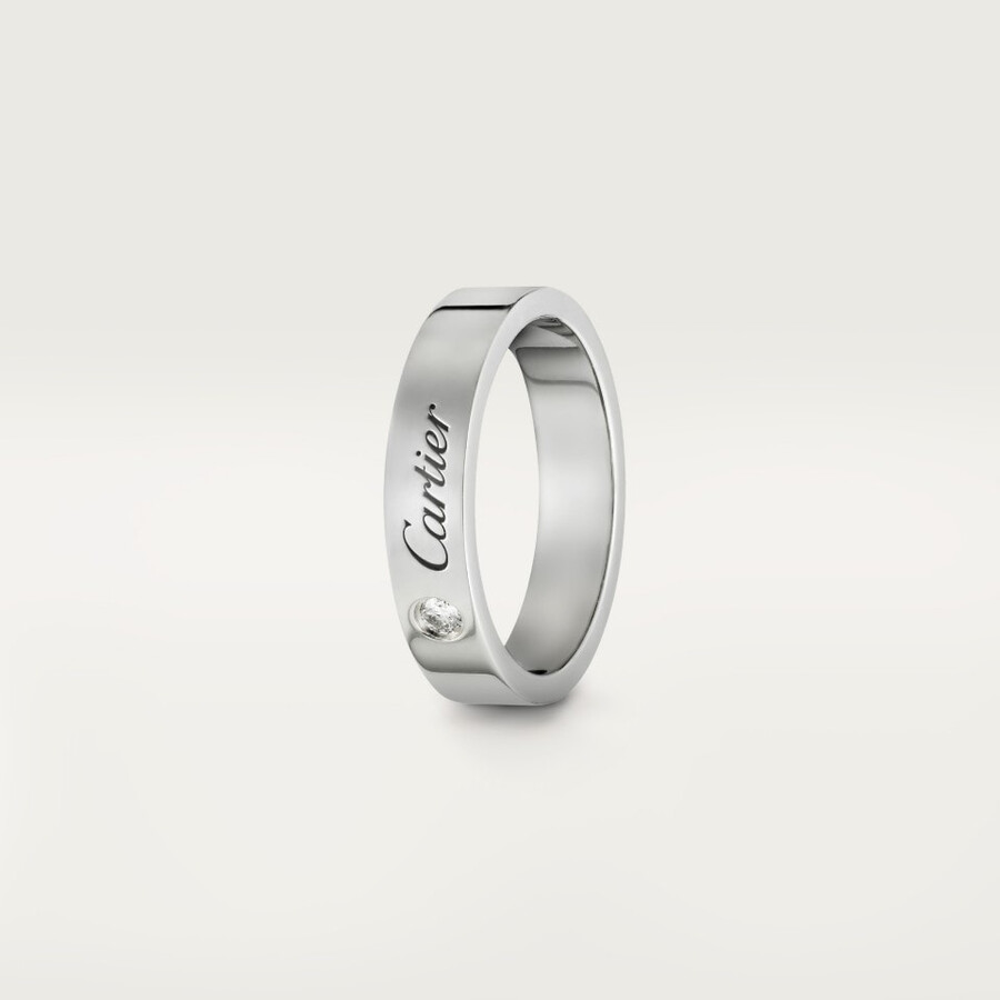 c de cartier ehering 4 mm breit 1 diamant