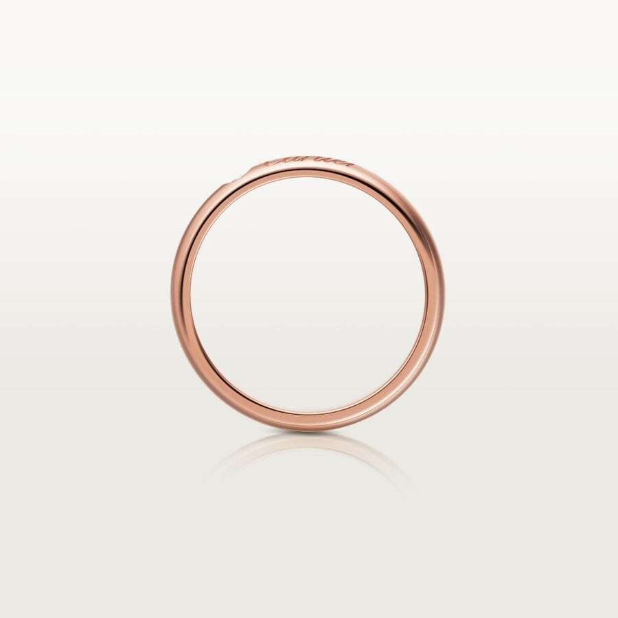 c de cartier ehering 3 mm breit 1 diamant