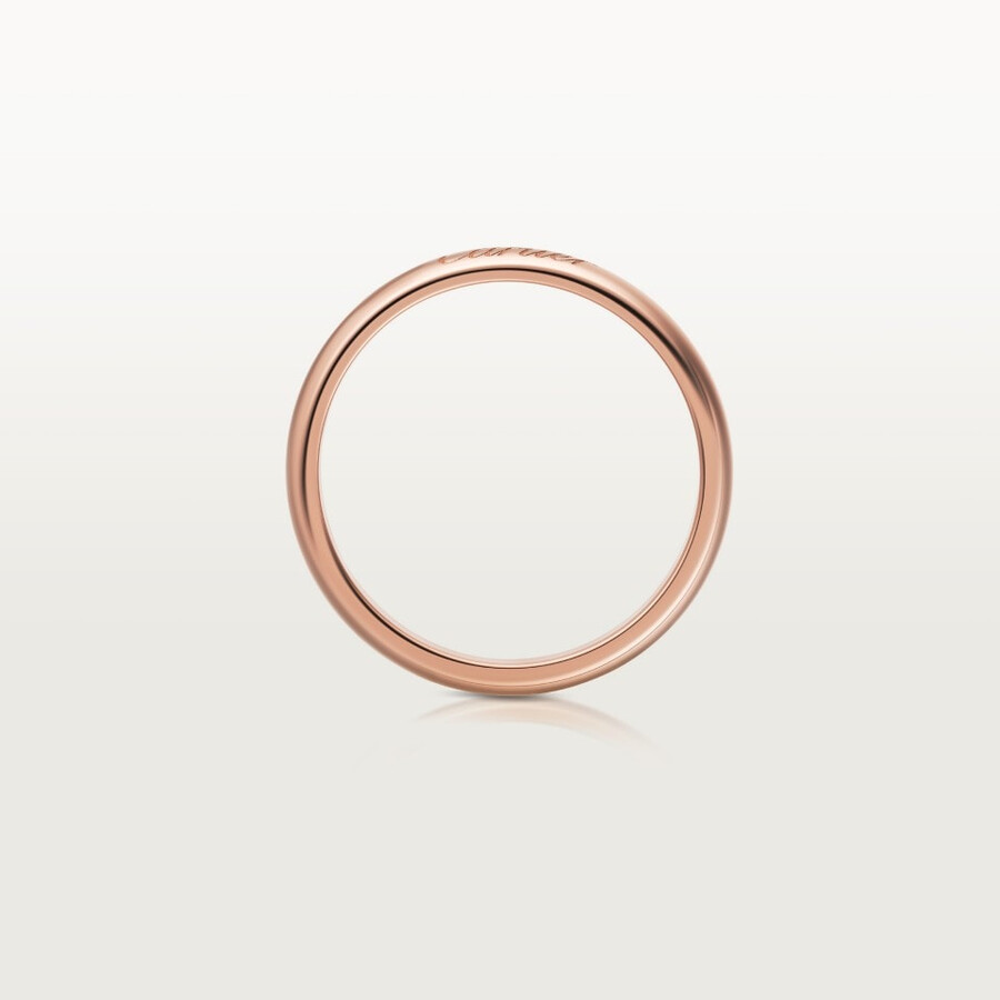 ehering c de cartier 3 mm breite
