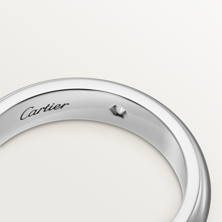 c de cartier ehering 4 mm breit 1 diamant