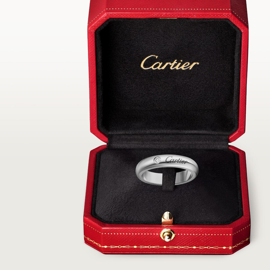 c de cartier ehering 4 mm breit 1 diamant