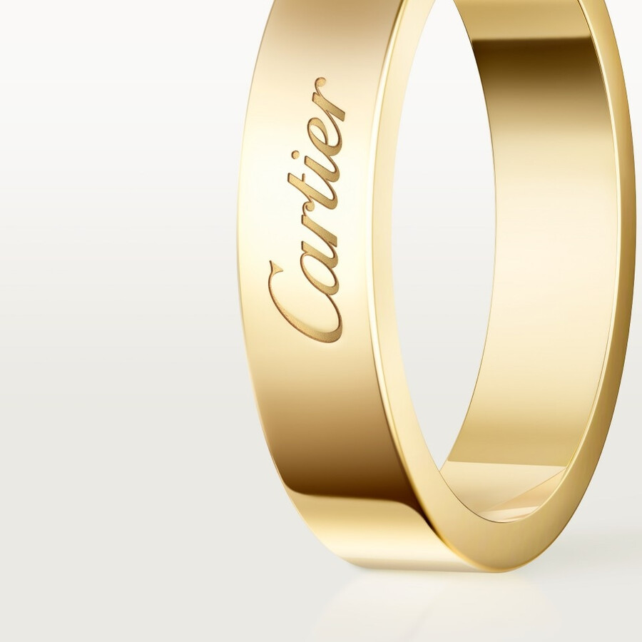 ehering c de cartier 4 mm breite