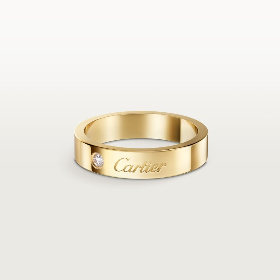c de cartier ehering 4 mm breit 1 diamant