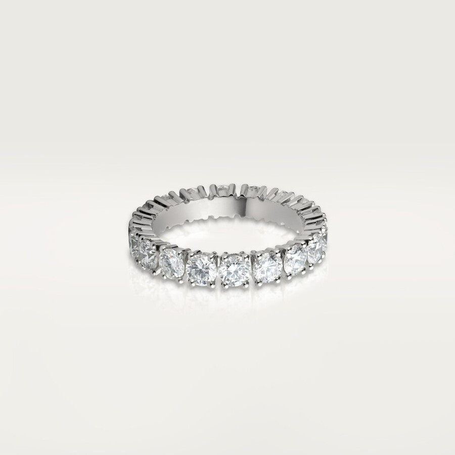 cartier destinée ehering 41 mm breit mit pavé-fassung