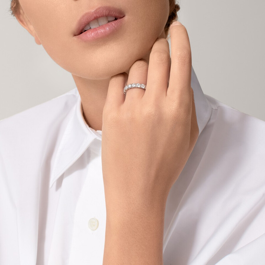 cartier destinée ehering 41 mm breit mit pavé-fassung