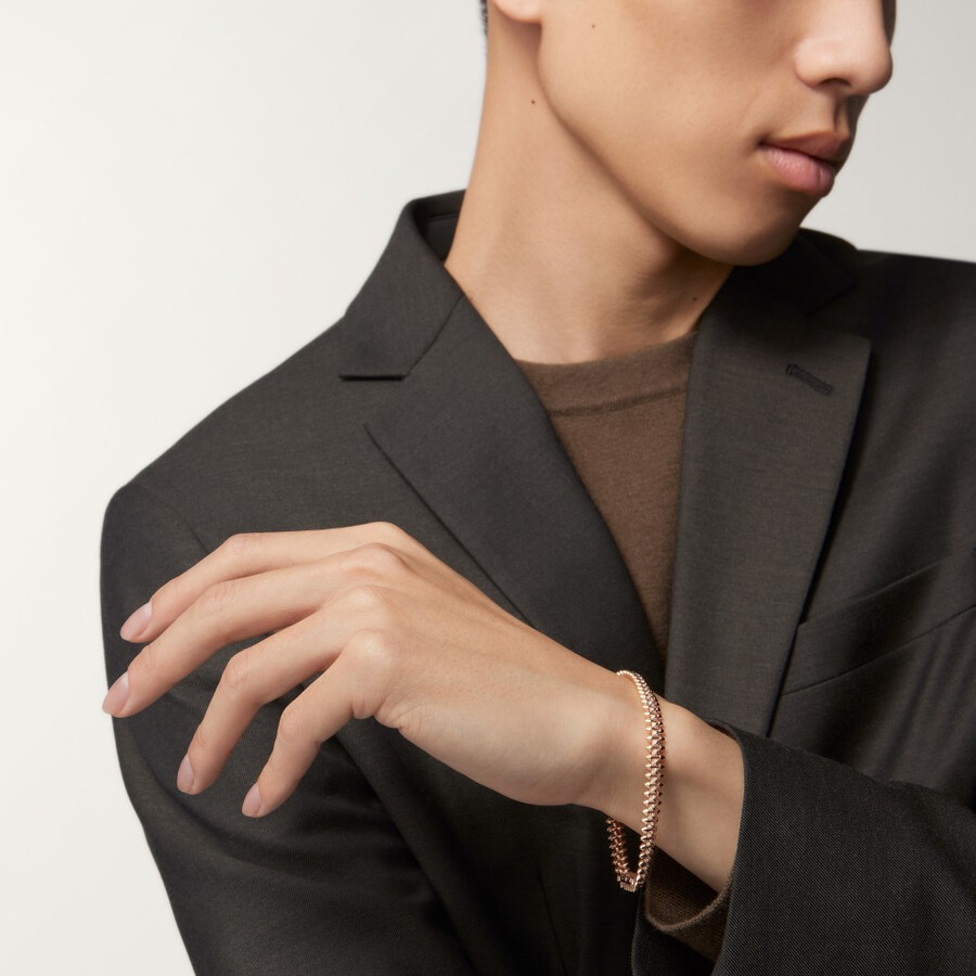 clash de cartier armband flexibel kleines modell mit pavé-fassung