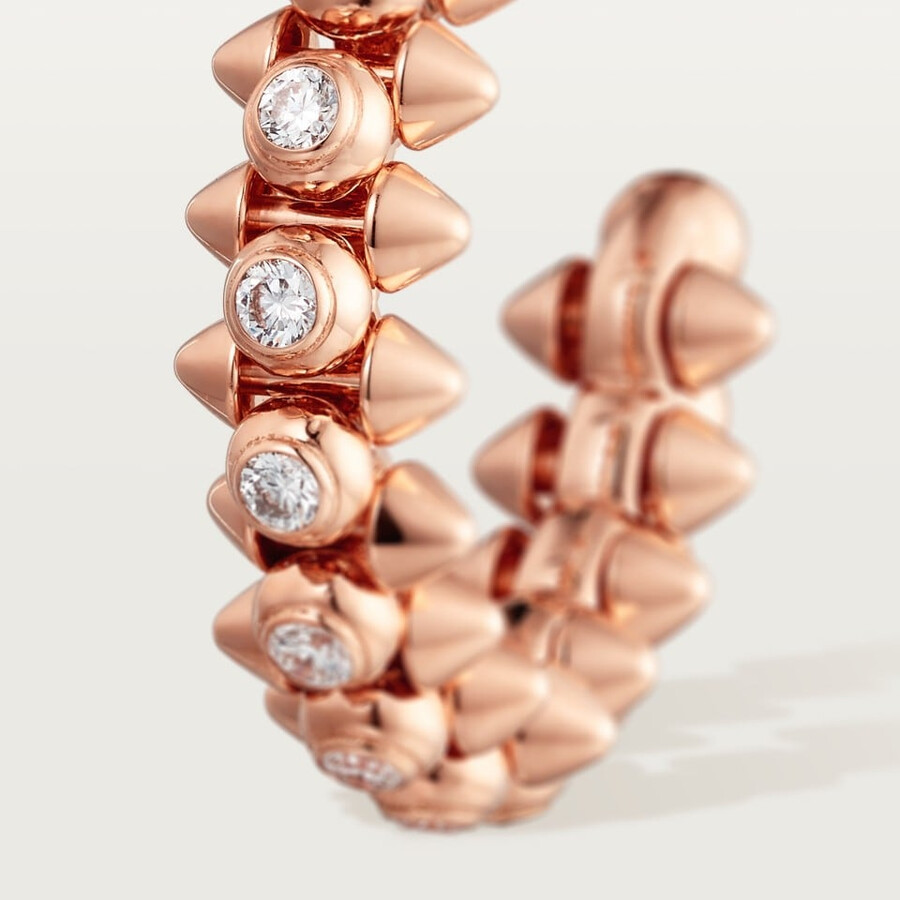 clash de cartier creolen mittleres modell diamanten
