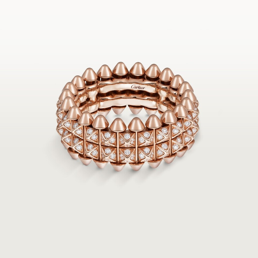 clash de cartier ring zweireihig gepflastert