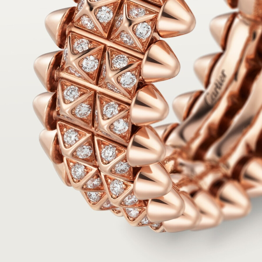 clash de cartier ring zweireihig gepflastert