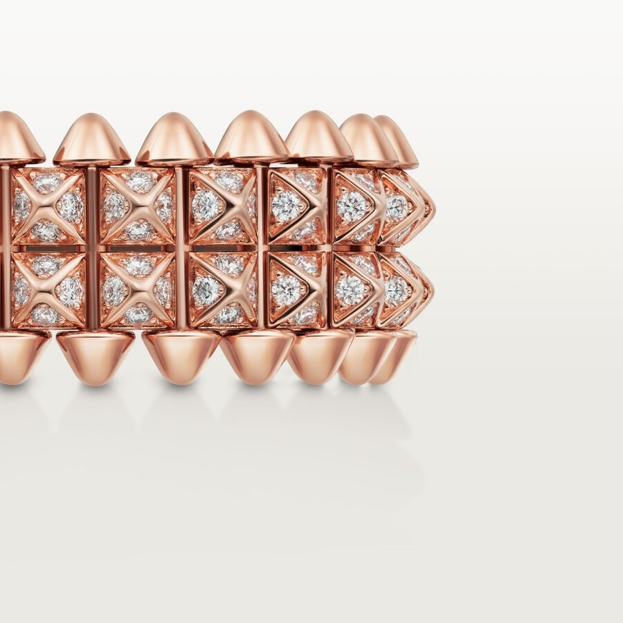 clash de cartier ring zweireihig gepflastert