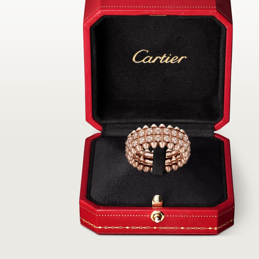 clash de cartier ring zweireihig gepflastert