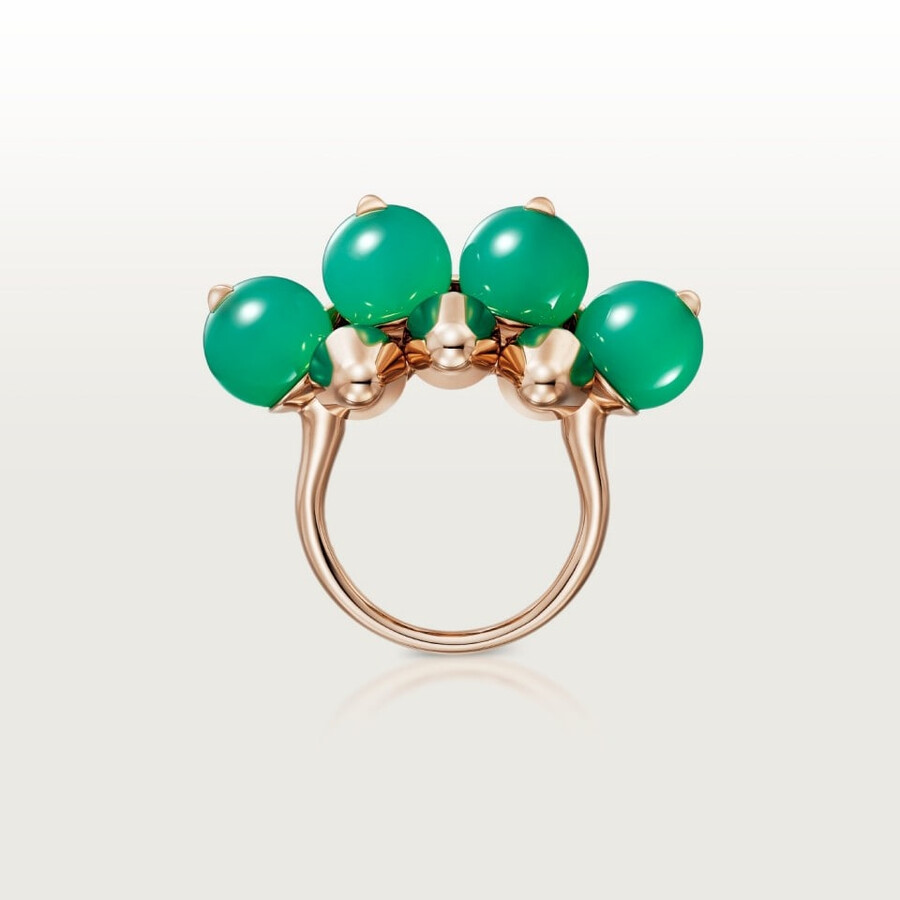 clash de cartier ring chrysopras extra großes modell