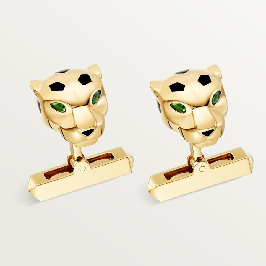 cartier panthère manschettenknöpfe