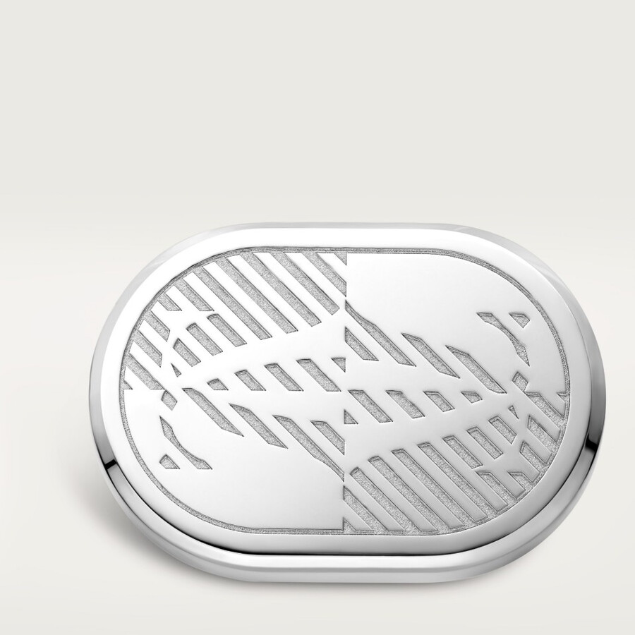 cartier doppel-c-manschettenknöpfe