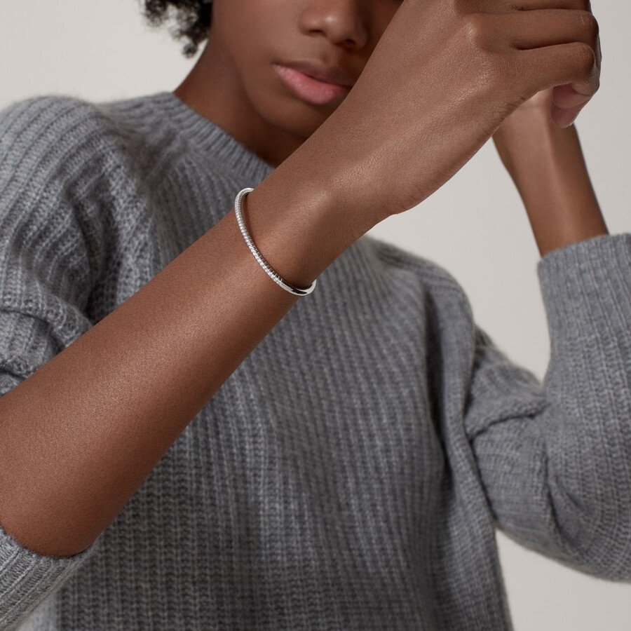 etincelle de cartier armband halb mit pavé-fassung