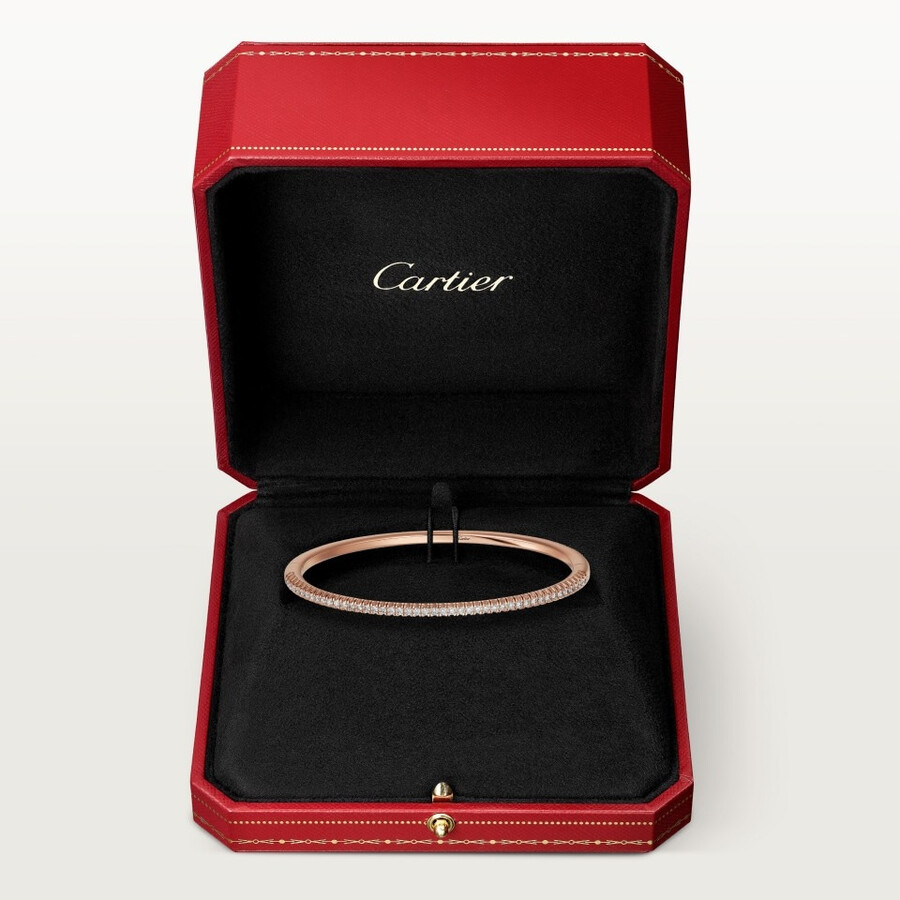 etincelle de cartier armband halb mit pavé-fassung