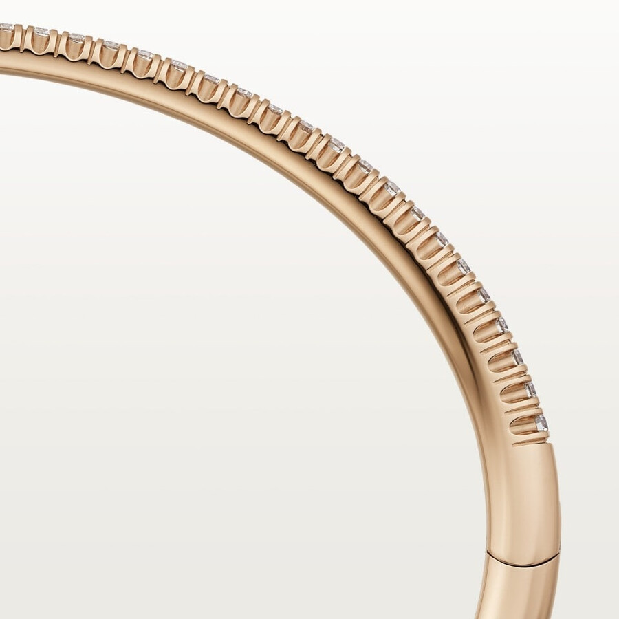 etincelle de cartier armband halb mit pavé-fassung