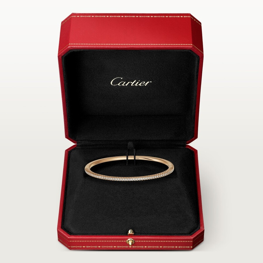 etincelle de cartier armband halb mit pavé-fassung