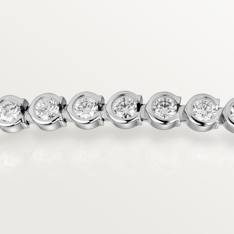 lignes essentielles armband diamanten im brillantschliff