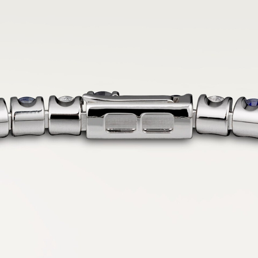essential lines armband saphire im brillantschliff
