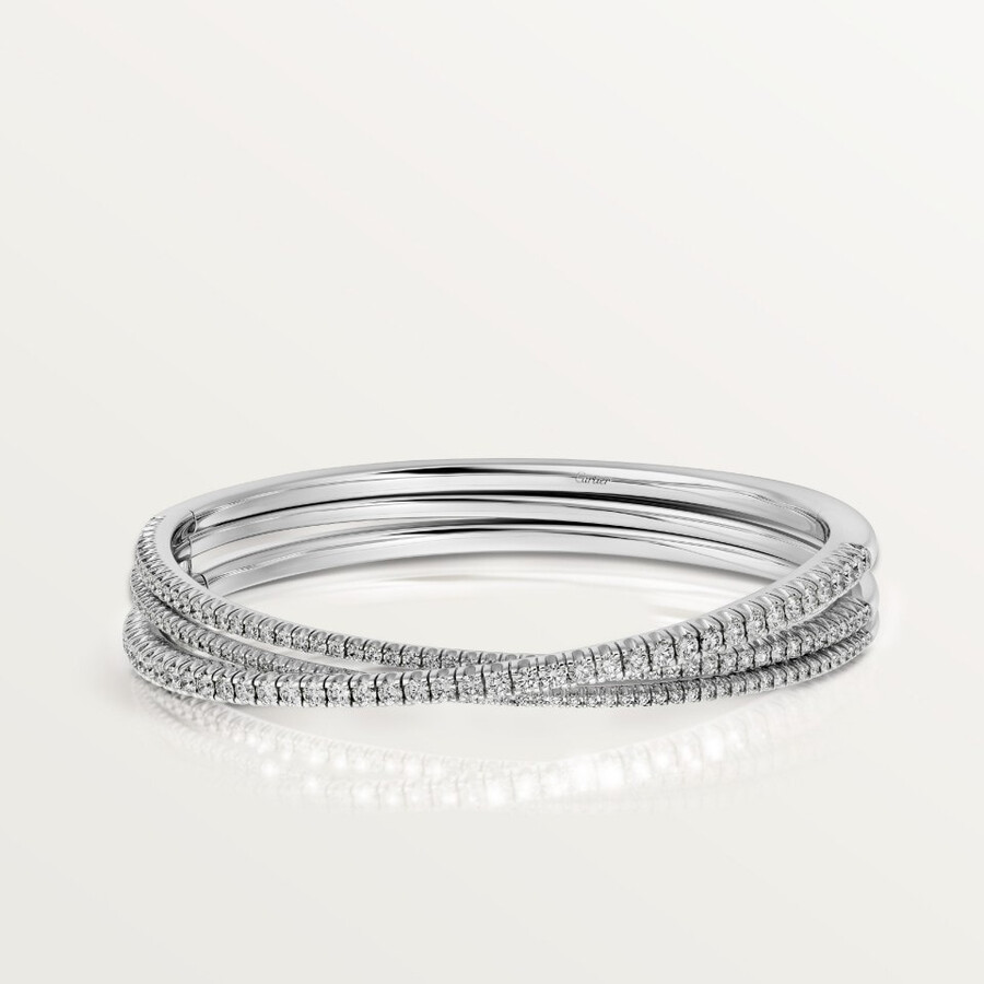 etincelle de cartier armband halb mit pavé-fassung