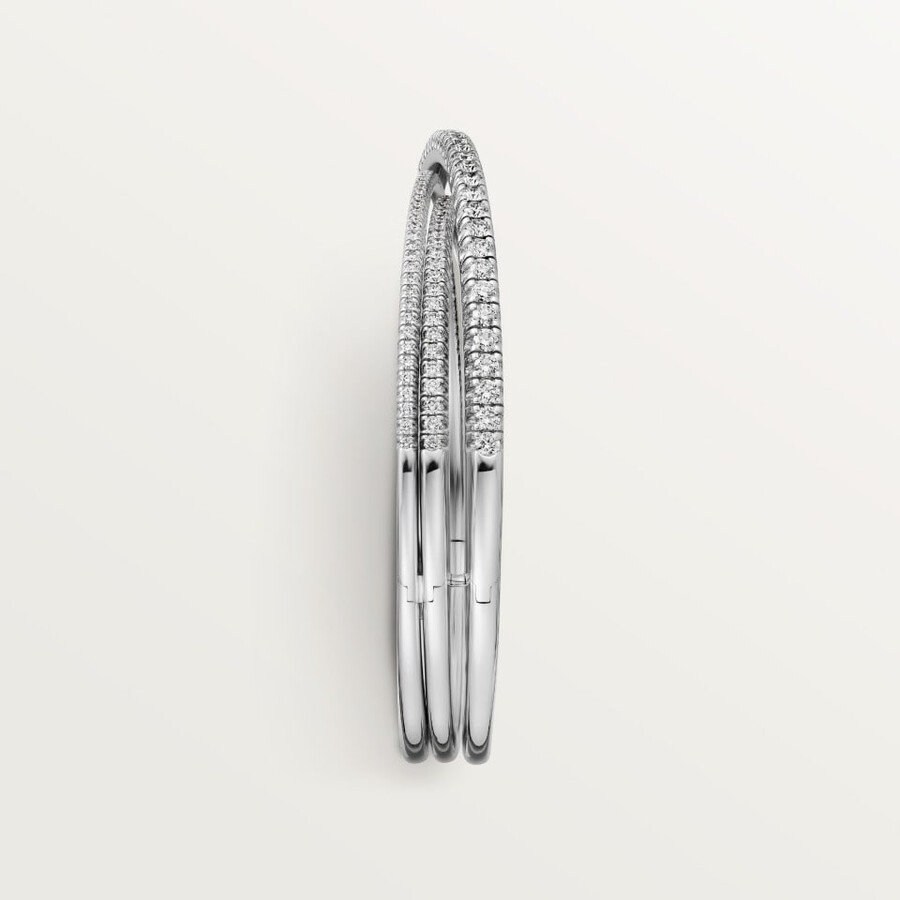 etincelle de cartier armband halb mit pavé-fassung
