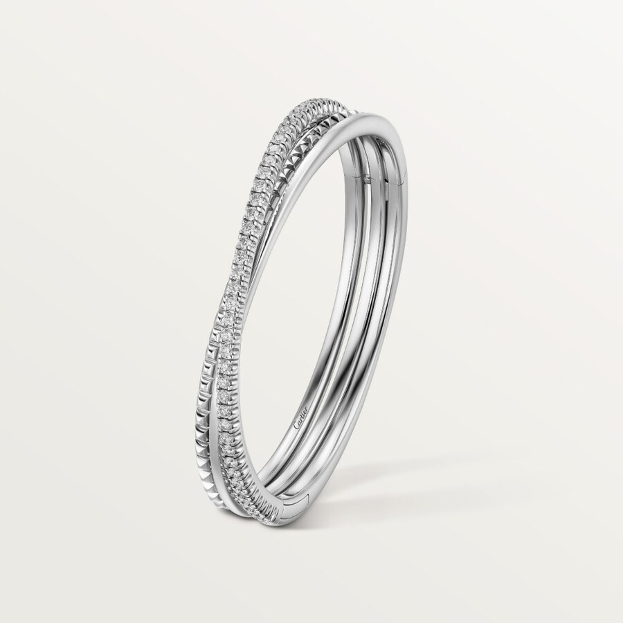 etincelle de cartier armband halb mit pavé-fassung