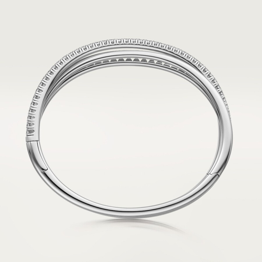 etincelle de cartier armband halb mit pavé-fassung