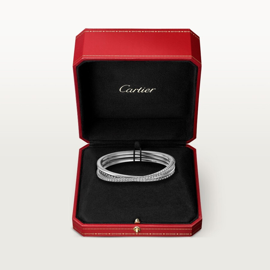 etincelle de cartier armband halb mit pavé-fassung