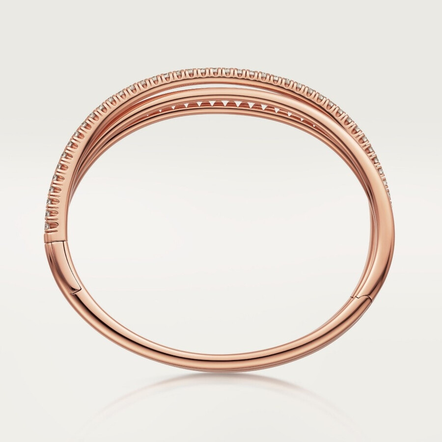 etincelle de cartier armband halb mit pavé-fassung