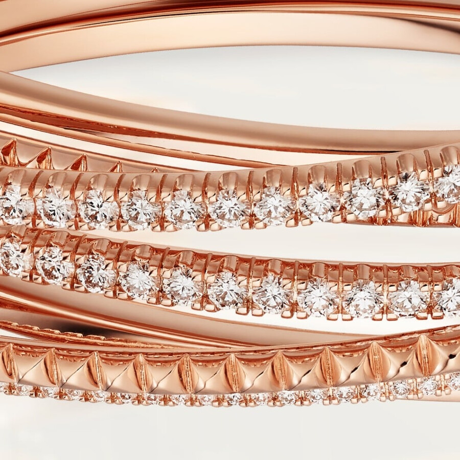 etincelle de cartier armband halb mit pavé-fassung
