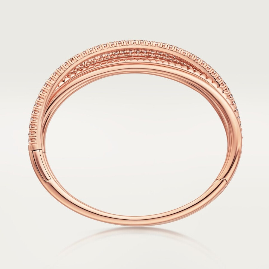 etincelle de cartier armband halb mit pavé-fassung