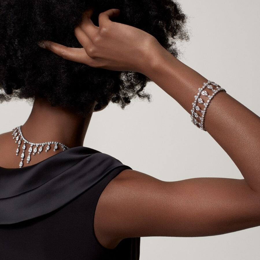pluie de cartier ohrringe diamanten