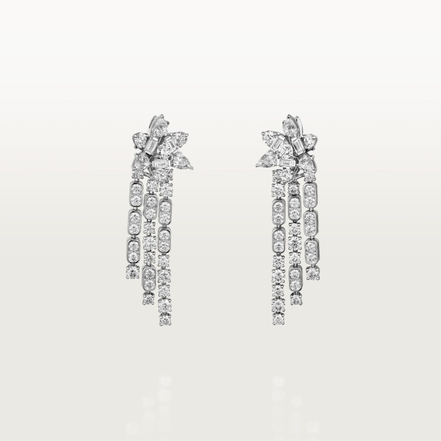 ohrringe aus der diamond collection diamanten