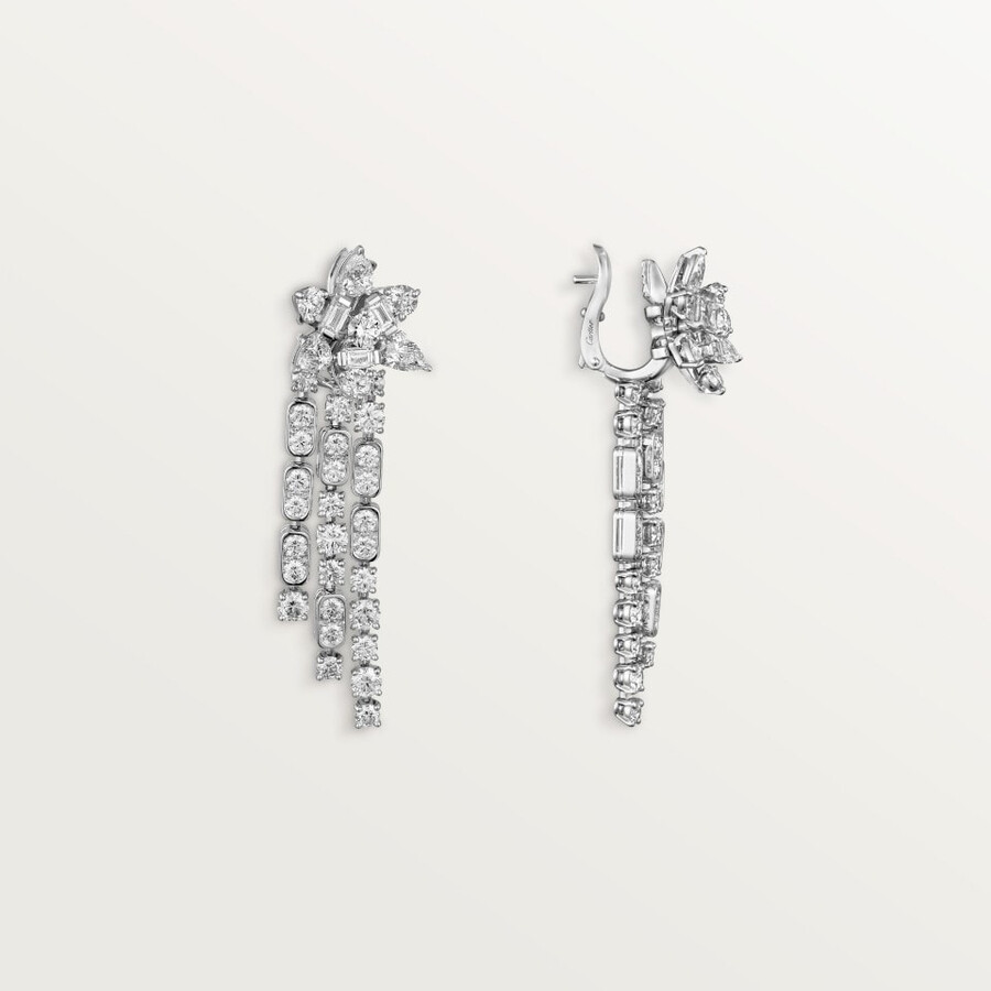 ohrringe aus der diamond collection diamanten