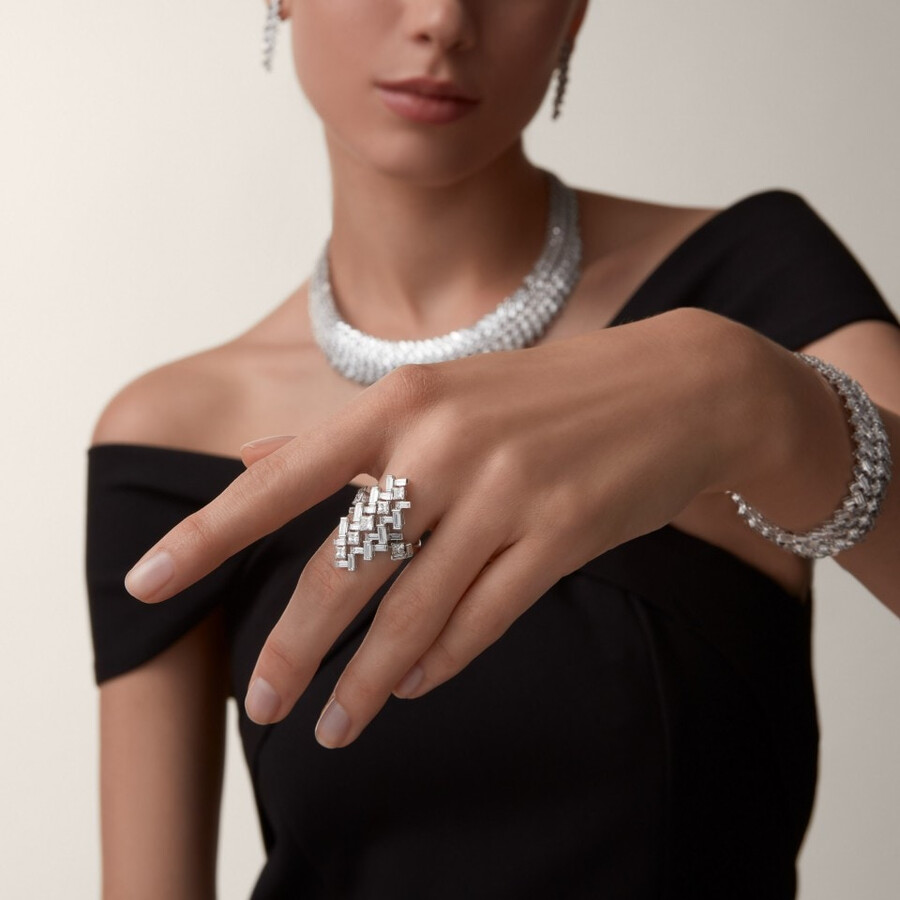 ohrringe „reflection de cartier diamanten