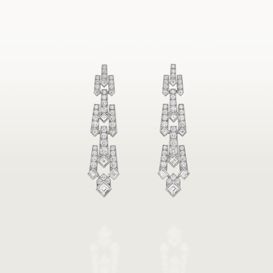 ohrringe aus der diamond collection diamanten