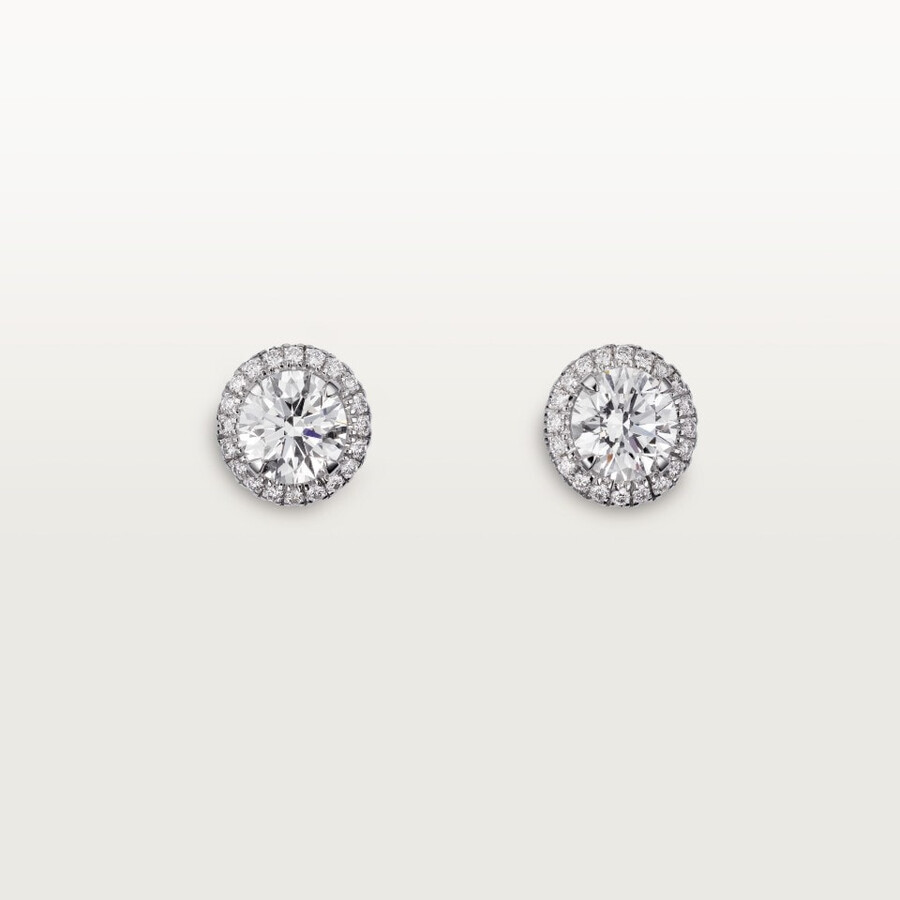 cartier destinée ohrstecker 2 brillanten pavé-fassung