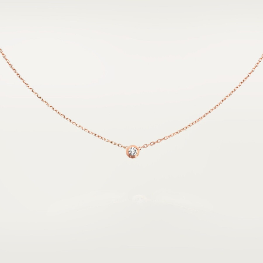 cartier damour anhänger diamant kleines modell