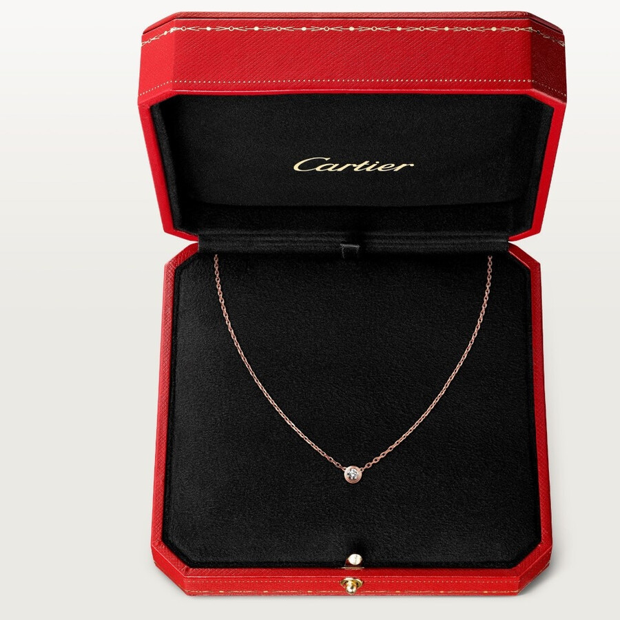 cartier damour anhänger diamant kleines modell